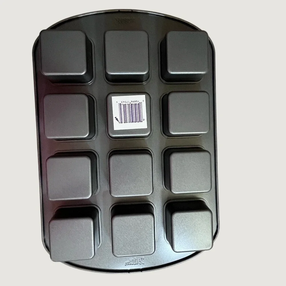 Wilton Ultra Brownie Bar Pan Bakeware 12 Cavity Non Stick Dishwasher Safe NWT